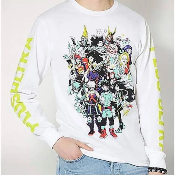 funimation Other - My Hero Academia Group Ultra Plus Long-Sleeve T-Shirt